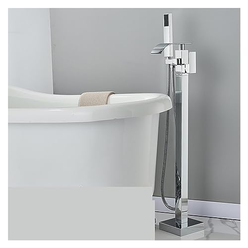 Robinet de douche haut de gamme Chrome B mitigeur de baignoire design carré