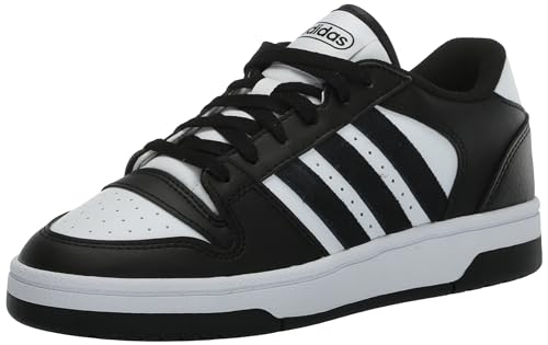 adidas Turnaround Sneaker, Black/White/Black, 5 US Unisex Big Kid
