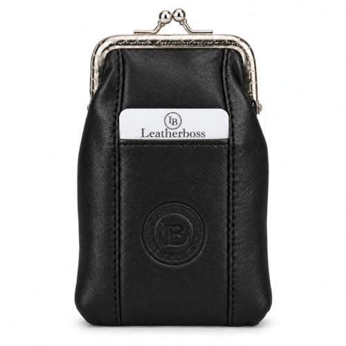 Leather Cigarette Case with Lighter Pocket