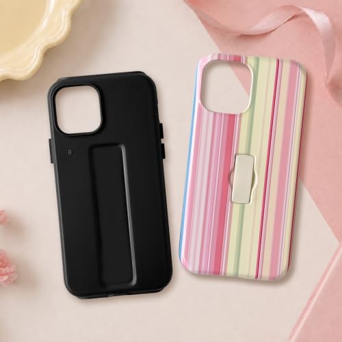 NITITOP for iPhone 12/12 Pro Case Cute Stripe - Pink Green by NITITOP - Used condition - Image 7