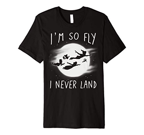 Disney Peter Pan I'm So Fly I Never Land Premium T-Shirt