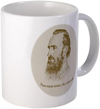 Taza de 11 onzas – Stonewall Jackson Mug – S White "