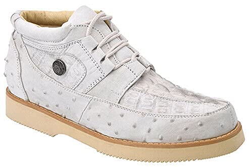 white Diamonds Zapato Imitacion Avestruz Caiman Piel Varios Colores Cowboys. Men's Shoes Leather Print Imitation Ostrich Caiman