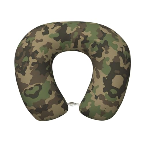 Almohada de poliéster negra para cuello y hombros miniatura 1