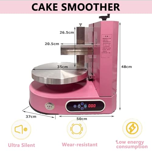 Macchina per glassa per Torte, Macchina elettrica per Decorare Torte, spalmatore di Crema a velocità Regolabile per Cottura Professionale e spalmatura di Torte