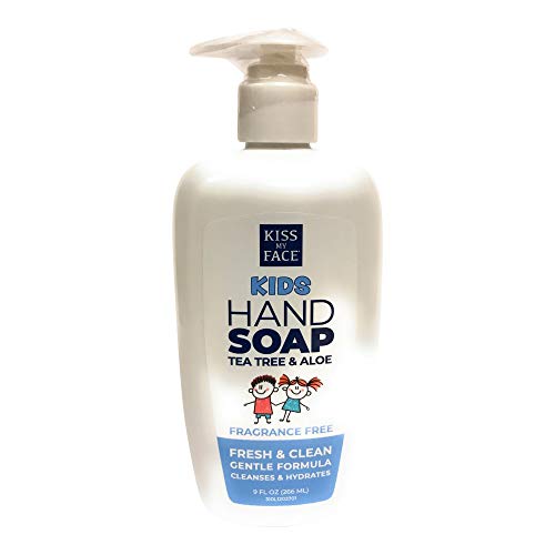 Kiss My Face Kids Hand Soap, Fragrance-Free, Cleanse And...