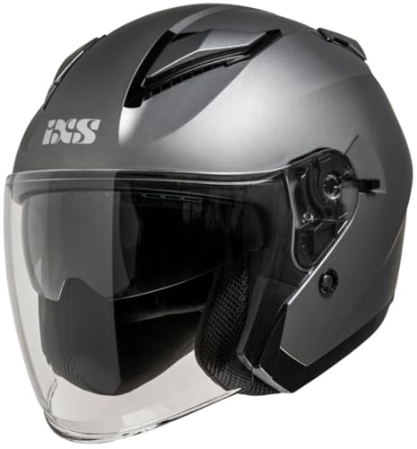 Casque jet iXS868 SV noir mat X10058-M99-2XL moto scooter