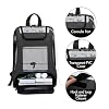 CURMIO Portable Oxygen Concentrators Backpack, POC Travel Carrying Bag with Mesh Panels for Breathability, Compatible for Inogen, Oxygo, Caire Units, Black, Bag Only