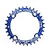 SGYANZLG Anneau de chaîne 1pc 32t 104 BCD Rond Rond Plat Large Plaque de Dents à la chaîne de la BCD 104 Rouleau de la chaîne de la BCD 32T dent MTB VTT Vélo de Montagne (Color : Bule)