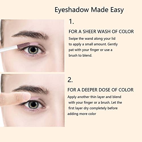 Liquid Eyeshadow , Brown Nude Matte Eyeshadow Primer Base Palettes, Smooth Cream Waterproof Liquid Single Eyeshadow Pencil , Quick Dry Long Lasting, Create Highlight And Shadow Eye Makeup (7#) #TOP5