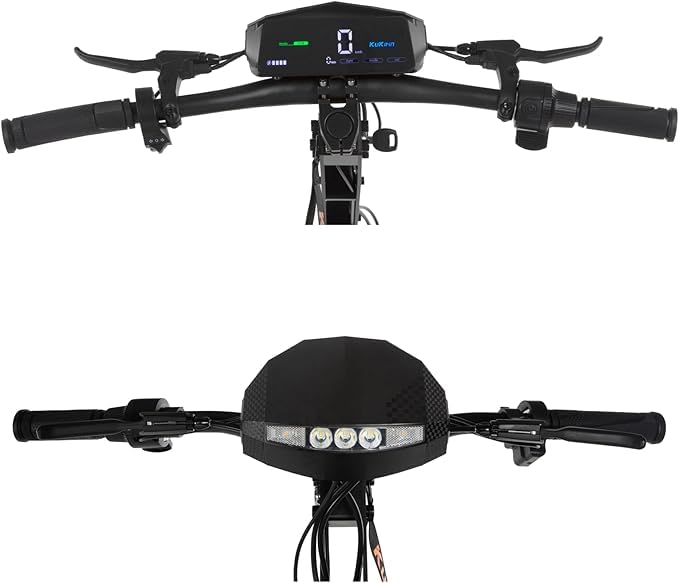 KuKirin G4 Trottinette électrique pour adultes, performance puissante et longue portée de 75 km, résistant à l'eau IP54, pneus tout-terrain de 27,9 cm, pliable tout-terrain