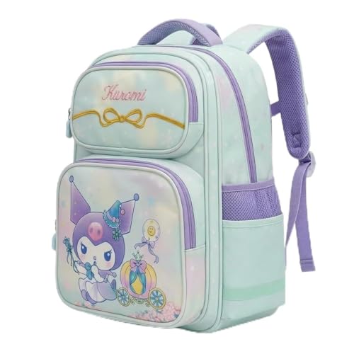 Image of 3D School Bag for Girls Boys & Kids | Lightweight Cartoon Backpack for School | Multi Compartment Primary School Bag | Durable Book and Lunch Backpack (6-13 Years)