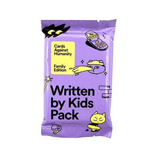 Cards Against Humanity Family Edition: Written by Kids Pack