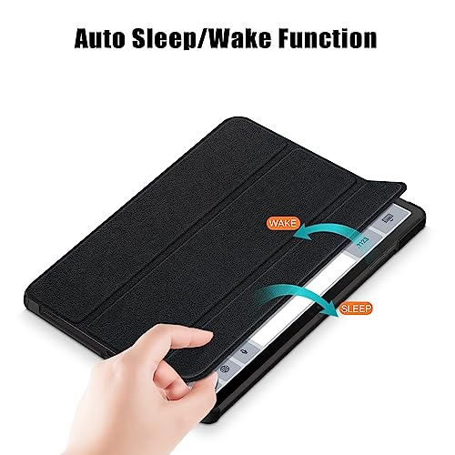 Étui pour tablette Samsung S9 FE idéal pour travailler en déplacement avec clapet tri-fold
