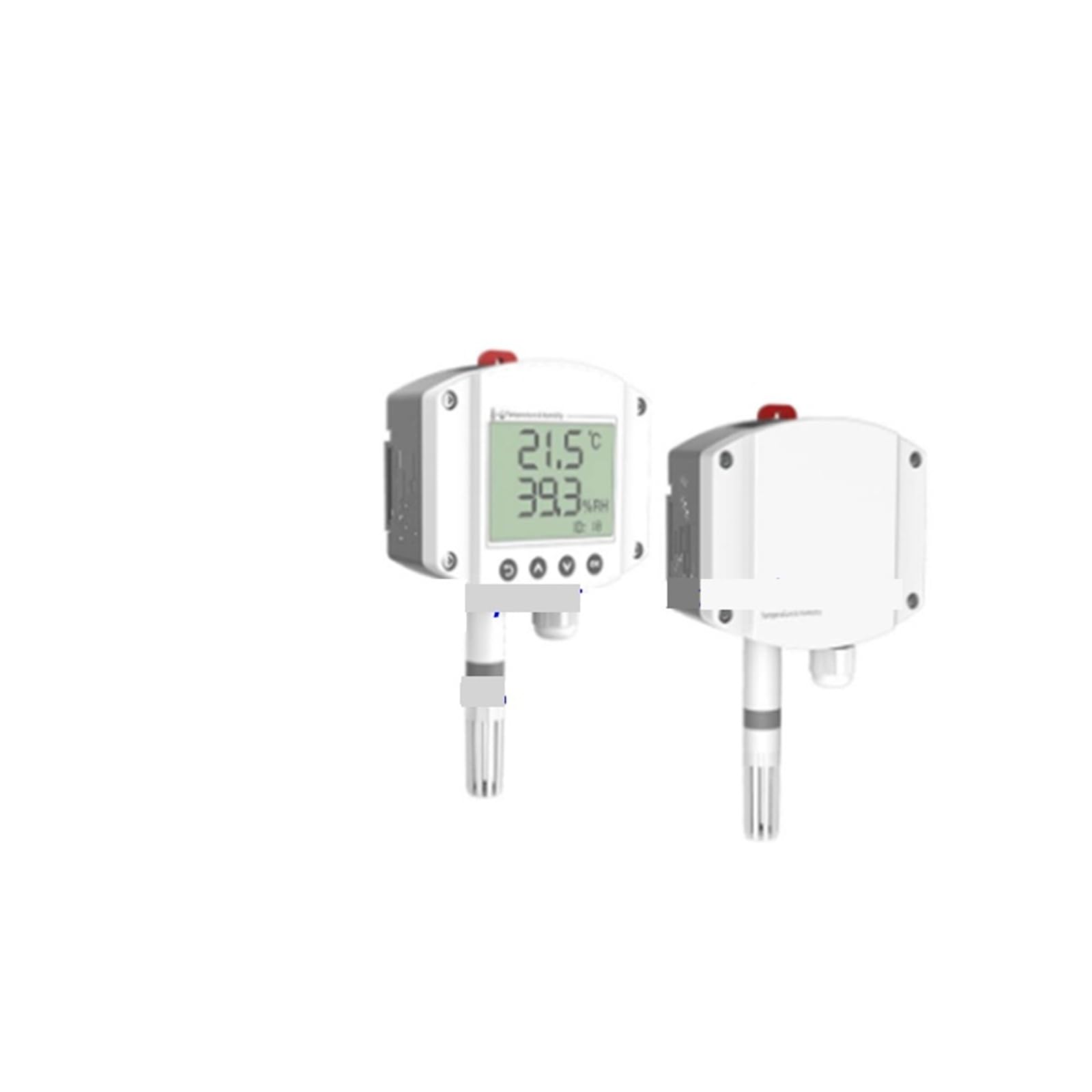 Sensor digital de humedad de temperatura del aire analógico RS485 para montaje en pared de habitación, 0-5 V, 4-20 m, 0-10 V con sonda (4-20 MA con pantalla)