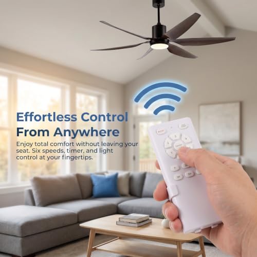 Control remoto para ventilador de techo kit receptor universal motor DC 4