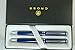 A.T Cross Classic Executive Companion Avatar Midnight Blue Lacquer and Extremely Polished Chrome Appointments with Distinctive Cross Special Signature Mid Rings, Pen and 0.7MM Pencil Set.