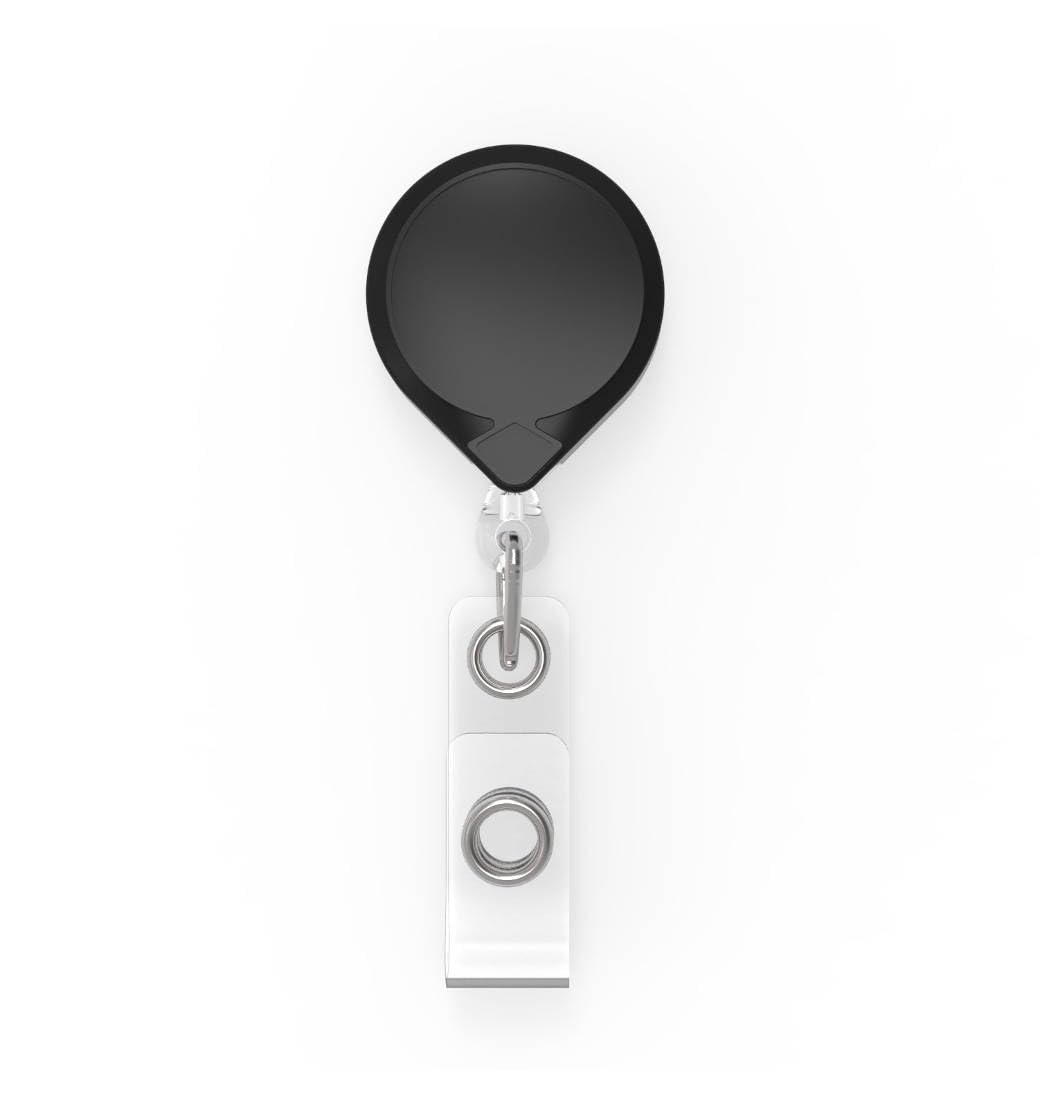 Key-Bak Mini-BAK uchwyt na identyfikator z nylonową taśmą o długości 91,4 cm, stalowy klips do paska