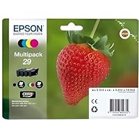 Epson Fragola Claria Home Serie 29, Cartucce per Stampante Getto d'Inchiostro, Multipack 4 Colori,...