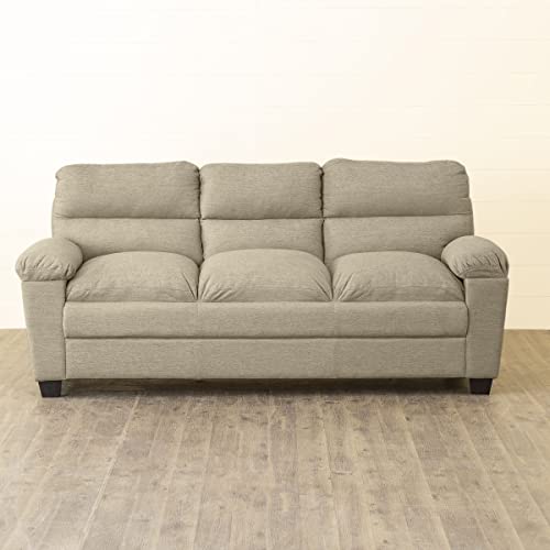 Image of Home Centre Helios Scott NXT Beige Pinewood 3 Seater Sofa - 189cm