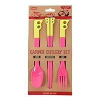 Amazon | チャムス (CHUMS) キャンパーカトラリー3点セット