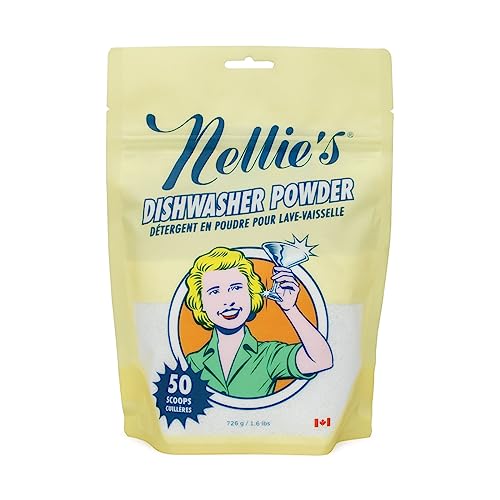 Nellie's Dishwasher Powder, 726 Gr #TOP11