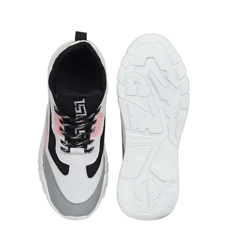 Image of JEMPA Lightweight Breathable Casual Sports Shoes with Cushioned Sole for Girls (SNE-02)