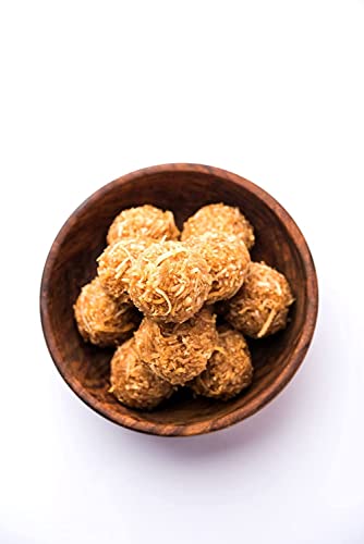 Image of Maa Mitahara Post Pregnancy Laddu | Coconut & Dry Fruit Laddu for New Mothers | Boost Immunity, Energy & Lactation | Traditional Indian Superfood 500g, Coconut)
