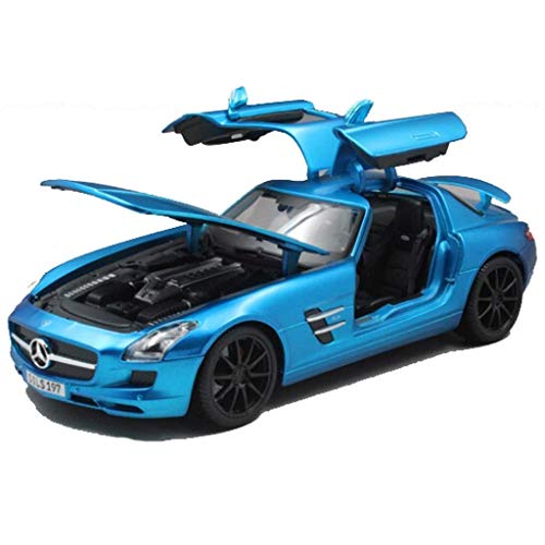 Scll Toy Educational Toys Boy Toys Girl Toys Car Toys Car Modelsmodel Car 118 Mercedes Mercedes Sls Amg Car Model Pull Back Metal Car
