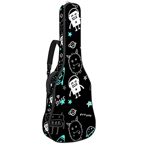 Sac de transport pour guitare folk, le cadeau idéal illustré