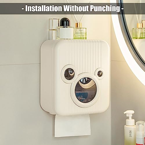 Suporte de papel higiênico para parede, suporte para papel higiênico para banheiro, caixa de tecido