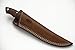 Custom Handmade Hunting Fixed Blade Knife w/ Burlwood Handle