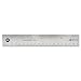 Westcott 10416 15" Stainless Steel Office Ruler with Non Slip Cork Base