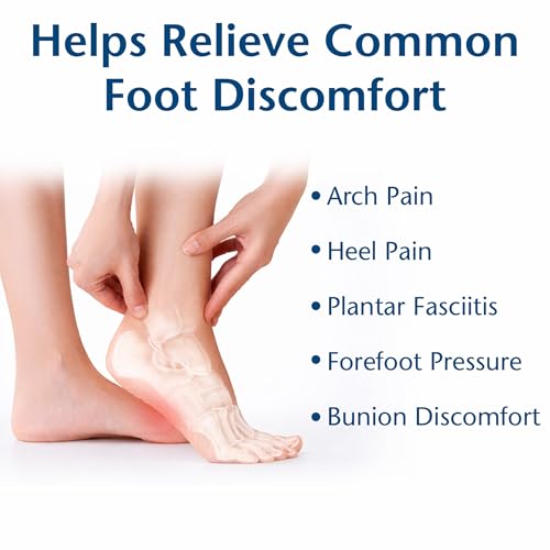 Image of Pedifix Arch Support Bandages with Compression, Small 1 Pair | Targeted arch compression helps relieve plantar fasciitis, flat feet, overpronation and foot fatigue. Fits most shoes.