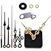 EMOON Clock Movement Mechanism with 3 Pack Clock Hands, Silent Sweep Quartz Clock Motor Kit, for Clock Repair, Custom Clock