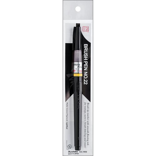 Zig Cartoonist Brush Pen-No. 22 feutre pinceau sans bavure pour tracer des lignes