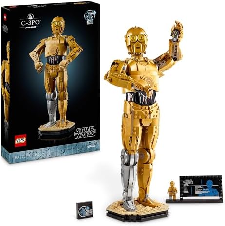 LEGO Star Wars 75398 C-3PO Figura de Droide - Kit de Maquetas par...