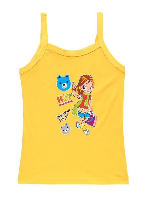 Cotton Camisole Combo for Girl Pack of 6 (S-12) Multicolour 2