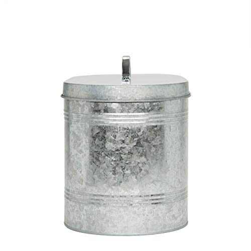 Amici Home, , Rustic Kitchen Galvanized Metal Bread Storage Bin, 288 Oz, Gray #TOP3