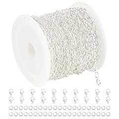 Silver Embossed Oval