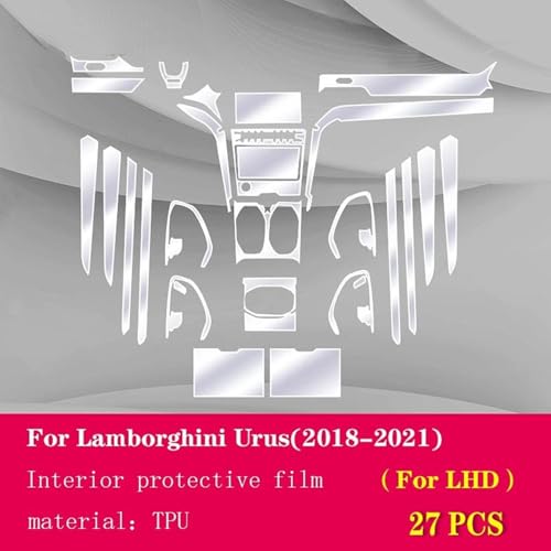 Film protection TPU console centrale Urus 2018-2021