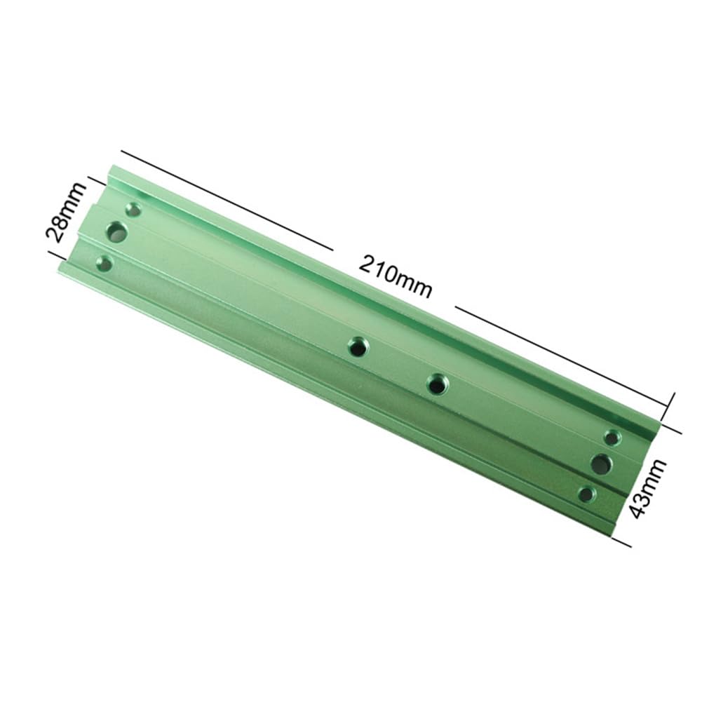 Guide à queue d'aronde de 210 mm, support optique, vissé pour Telescope Connect, support équatorial, rail à queue d'aronde, plaque de pont, accessoires de rechange, 1 pièce