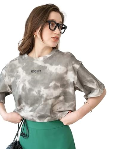 [ウィゴー] Tシャツ グラフィック ショートT 半袖 ショート丈 トップス 服 春服 夏服 春 夏 秋 レディース M 柄1