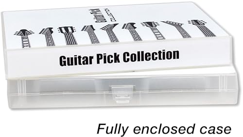 image for UniKeep Guitar Pick Collection Kit - Holds Up To 225 Picks, Multicolor