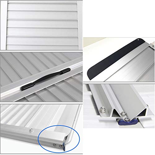 MZTYH Rollstuhlrampe Faltung X1, Auffahrrampe Koffer Rampen Leichte Mobile Roller Mit Rutschfester OberfläChe Tragen… – Bild 7