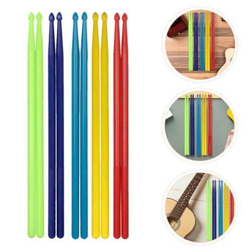 Baquetas de Nylon Multicolor 16 Pulgadas 5 Pares miniatura 7