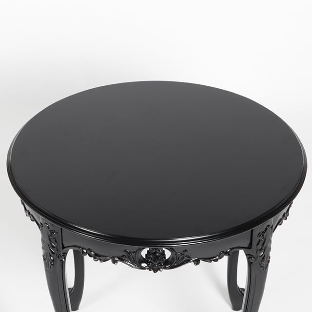 Amazon｜ロココ調 カフェテーブル 丸テーブル ラウンド天板 直径80cm