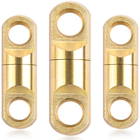 FUSIGO High Strength Fishing Bearing Swivels Stainless Fishing Swivel Connectors Copper Barrel Swivels for Saltwater Fishing Freshwater Fishing Cover