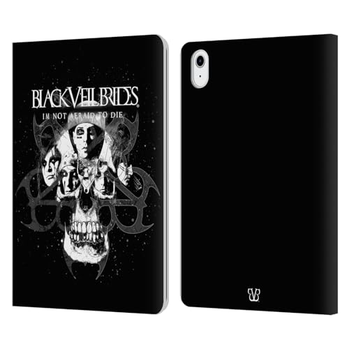 Coque iPad Air 11 Black Veil Brides en cuir pour éviter les rayures d'écran
