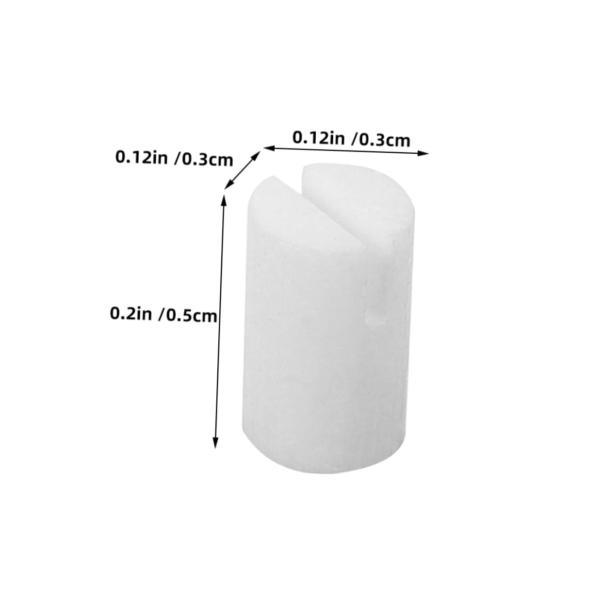 Holibanna 3pcs 5 String Banjo Bone String Nuts for String Banjo Durable Ox Bone Replacement Nuts Enhanced Sound Projection for Musicians